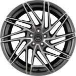 MEISTERWERK WHEELS MW01 Gunmetal Polished (GMFP)